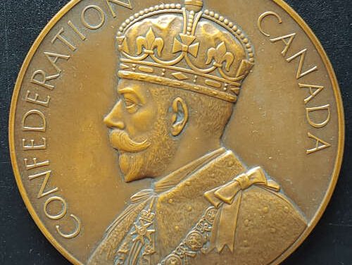 Canada Unc 1867-1927 Dellamare boxed Confederation Medal