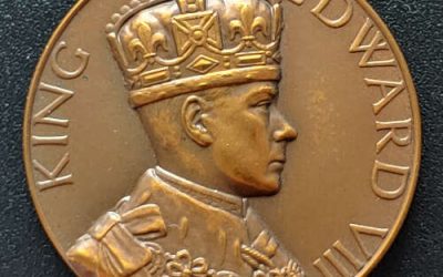 Edward VIII BU 1936 Pinches High Relief 20gm 35mm Bronze Medal