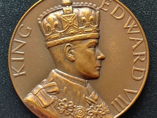 Edward VIII BU 1936 Pinches High Relief 20gm 35mm Bronze Medal