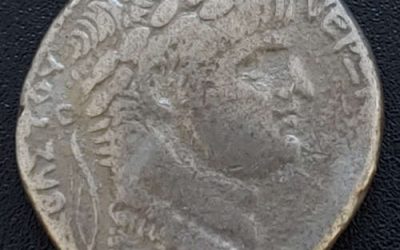 Roman Prov. Syria, Antiochia and Orontem 27BC-46AD Nero Tetradrachm