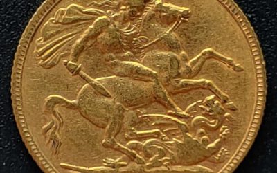 G.B. VF+ 1907 Edward VII Gold Sovereign