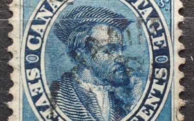 Canada #19 VF Used 1859/64 17c shade cc