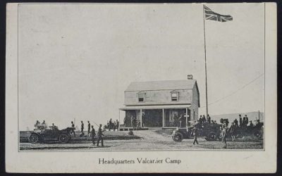Valcartier Camp Headquarters 29 Mar 1915 1c Admiral Postcard