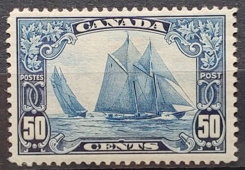 Canada #158 VF Mint 1929 50c Bluenose