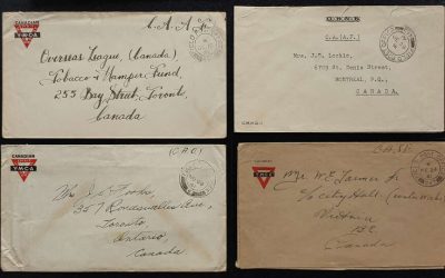 Canada 1941 CAO FPO Covers (6 diff)