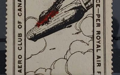 Canada #CLP2 VFNH 1918 25c Burning Zeppelin
