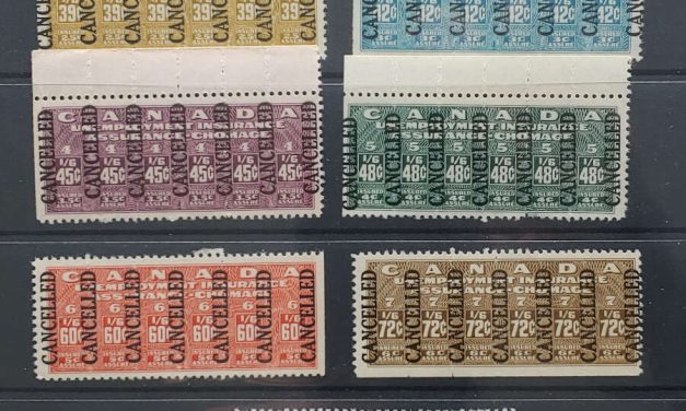 Canada #FU14S-FU26S Never Hinged 1948 Specimen Set $776. (13)