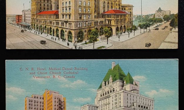 Hotel Vancouver 1925/1937 Used Postcard duo