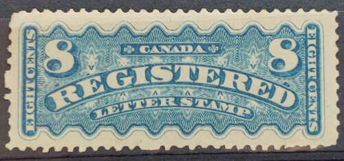 Canada #F3 VF Unused 1876 8c R.L.S.