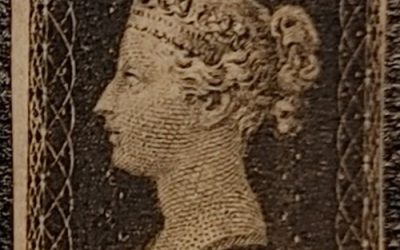 G.B. #1 Fine Mint OG HR 1840 1d Black plate 1b US$12,500+