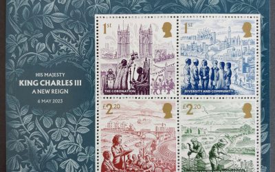 G.B. 6 May 2023 VFNH King Charles III Coronation Presentation Pack (4)