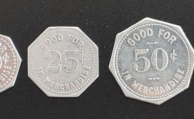 Hudson’s Bay Company XF+ 1914/18 Yorkton Trade Token Set (5 diff)