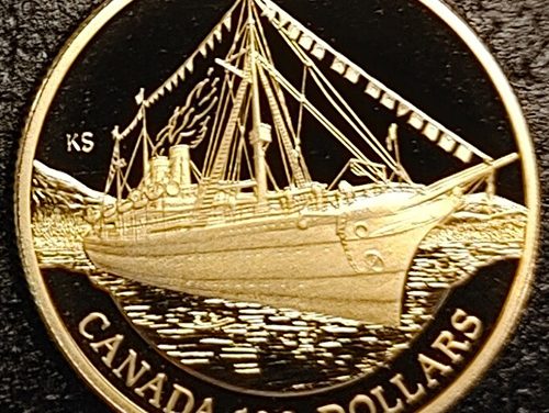Canada Proof 1991 Empress of India 1/4oz $100 Gold