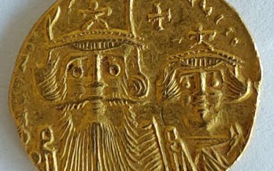 Constans II 641-668 AD 4.43gm Gold Solidus