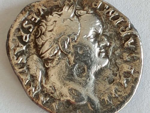 Titus AD 71-81 3gm Silver Denarius