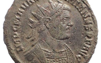 Galerius as Caesar AD 293-305 23mm 4.36m Billon Antoninianus