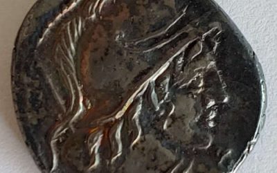 Roman Republic 88 BC Lentulus Clodianus 3.86gm Silver Denarius