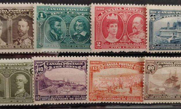 Canada #96-103 Fresh and Fine Never Hinged 1908 Quebec Set