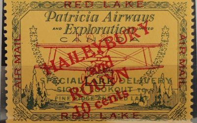 Patricia Airways #CL14gi VFNH 1926/27 10c Aniline Overprint