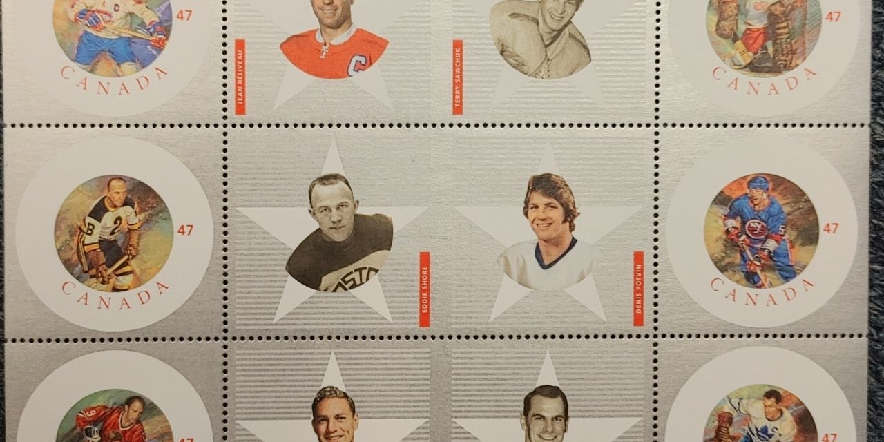 NHL All Stars series two 2001 47c Hockey error sheet