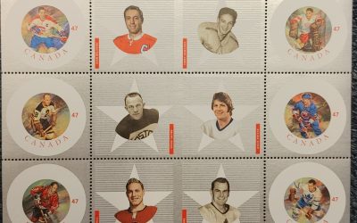 NHL All Stars series two 2001 47c Hockey error sheet