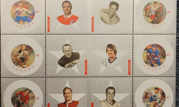 NHL All Stars series two 2001 47c Hockey error sheet