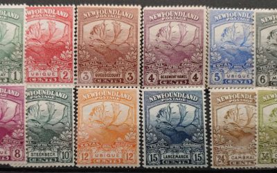 Newfoundland #115-26 F/VF Mint 1919 Regiments Set (12)