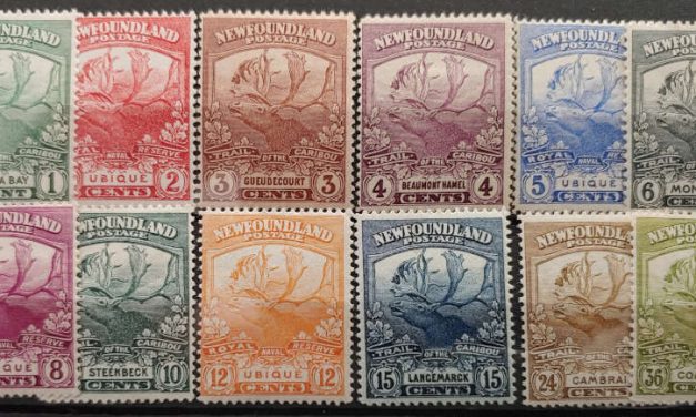 Newfoundland #115-26 F/VF Mint 1919 Regiments Set (12)