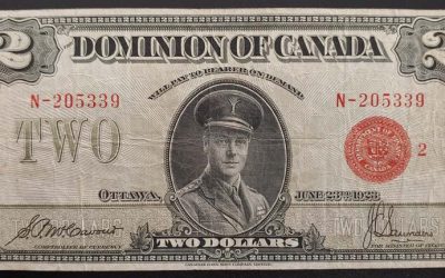 Dominion of Cda #DC26g VG/F 1923 Prince of Wales Horseblanket $2