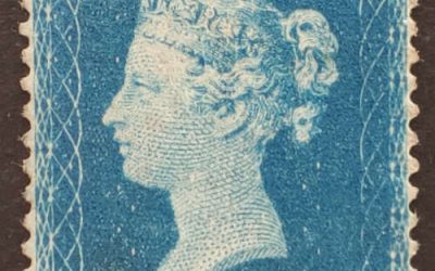 G.B. #17 F/VF Mint 1855 2d Blue