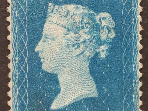 G.B. #17 F/VF Mint 1855 2d Blue