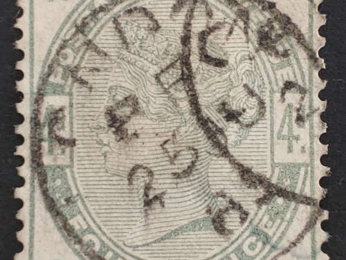 G.B. #103 F/VF SON CDS Used QV 4d Green