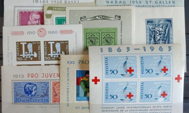 Switzerland 1943/1963 Mint Souvenir Sheets incl NH (9 pcs)