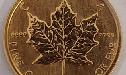 Canada BU 1986 .9999 fine 1/10oz pure Gold $5 Maple Leaf