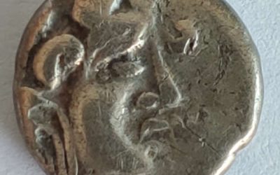 Carnutes Celtic Gaul 1st Century BC 1.59gm Electrum 1/4 Stater