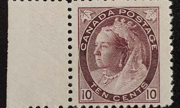Canada #83 Fresh & Fine+ Never Hinged 1898 10c QV Numeral