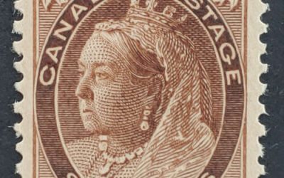 Canada #80 Fine+ Never Hinged 1898 6c QV
