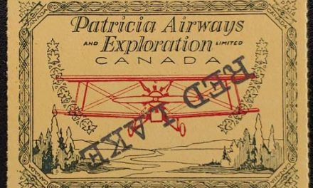Patricia Airways #CL30 VFNH 1926 Inverted Overprint Variety