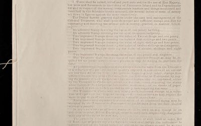 Vancouver Island 1862 12-pg Stamp Act