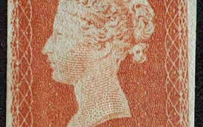 G.B. #3 F/VF Unused 1841 1d Red position G-K