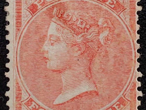 G.B. #34 Fine Mint 1862 4d QV