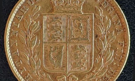 Australia XF 1878S QV Shield type Gold Sovereign .2355oz AGW