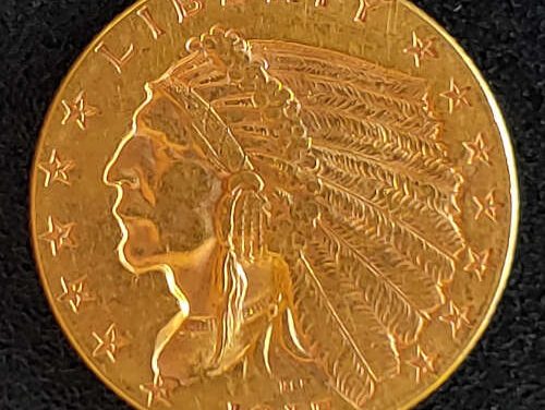 U.S.A. XF 1915 Indian Head Gold $2.50 Quarter Eagle
