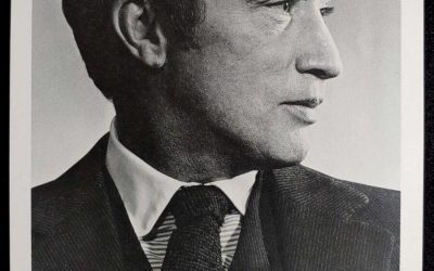 Pierre Trudeau signed 5×8″ Karsh B&W photo