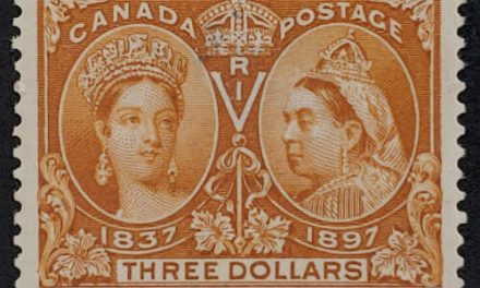 Canada #63 F/VF Mint HHR 1897 $3 Jubilee
