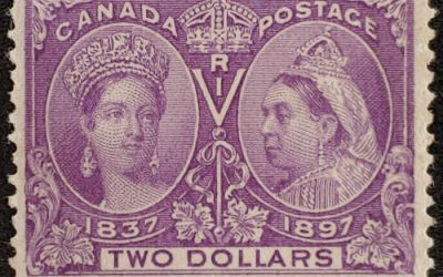 Canada #62 Fresh and Fine Mint HR 1897 $2 Jubilee