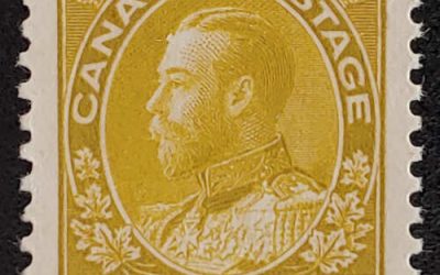 Canada #110 XF Unused 1922/25 4c Admiral shade