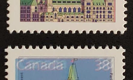Canada #1165iv VFNH 1898 38c Double Printed Variety
