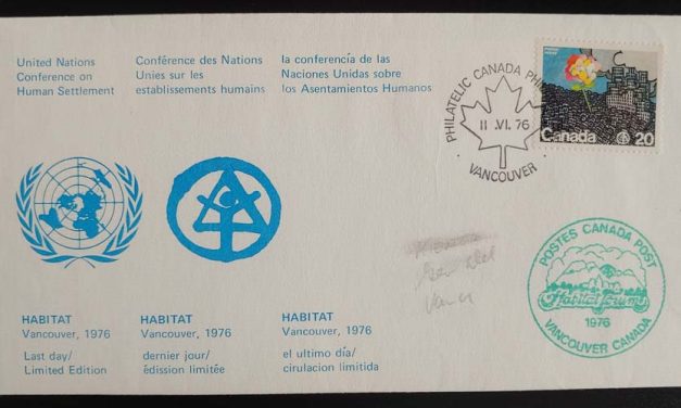 Canada Post 11 Jun 1976 20c Habitat Forum Last Day Cover