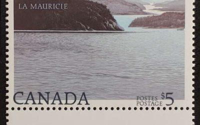 Canada #1084 VFNH 1986 $5 Printing Shift #22 of 25 known
